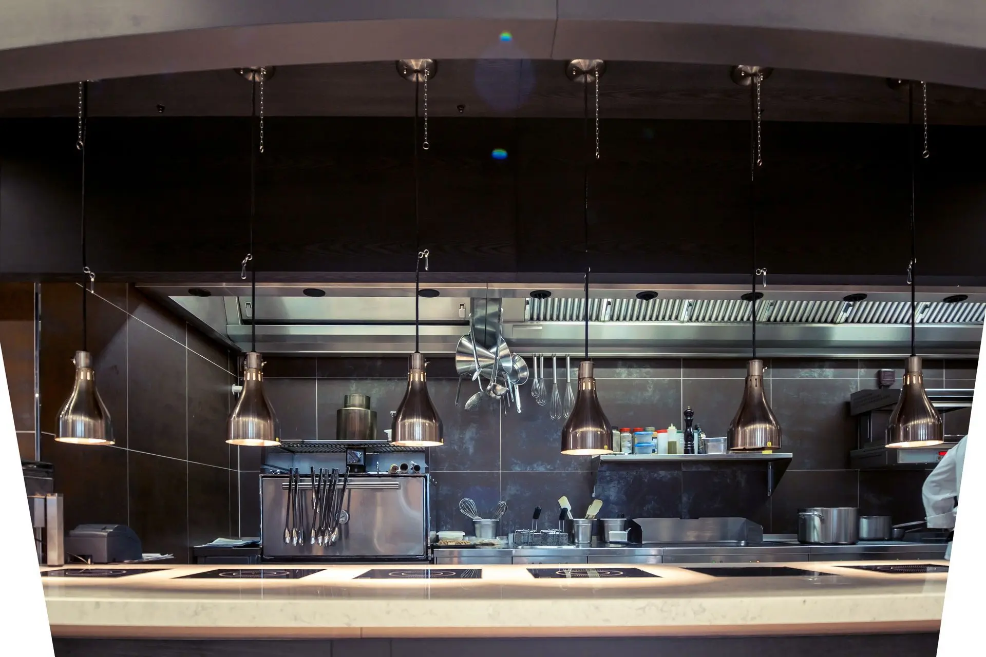 Cuisine professionnelle en inox