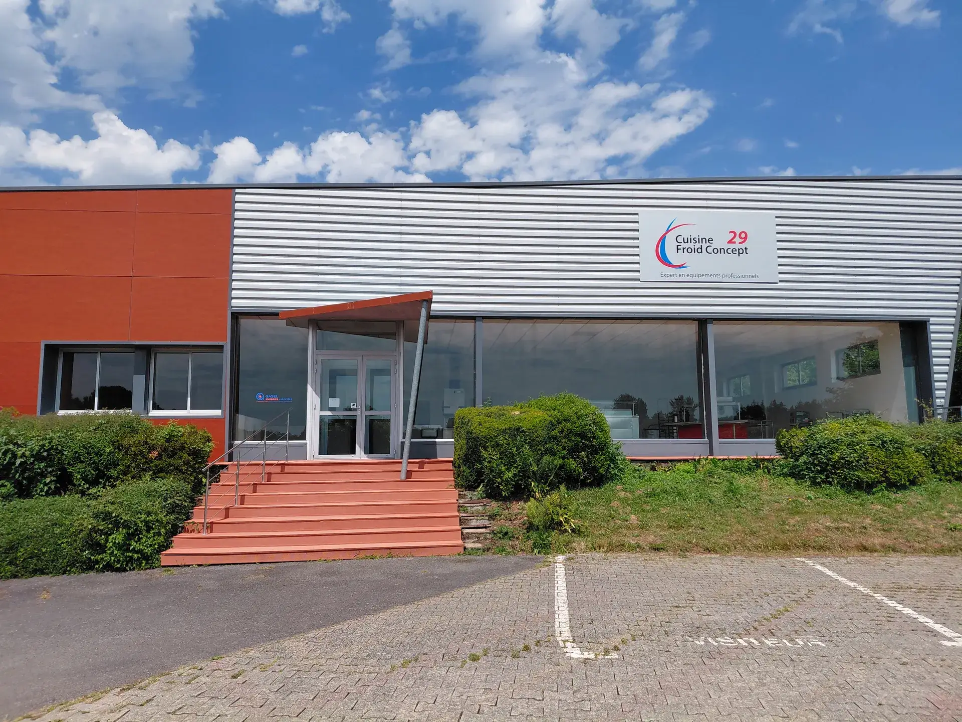 Les locaux de CFC 29 à Daoulas